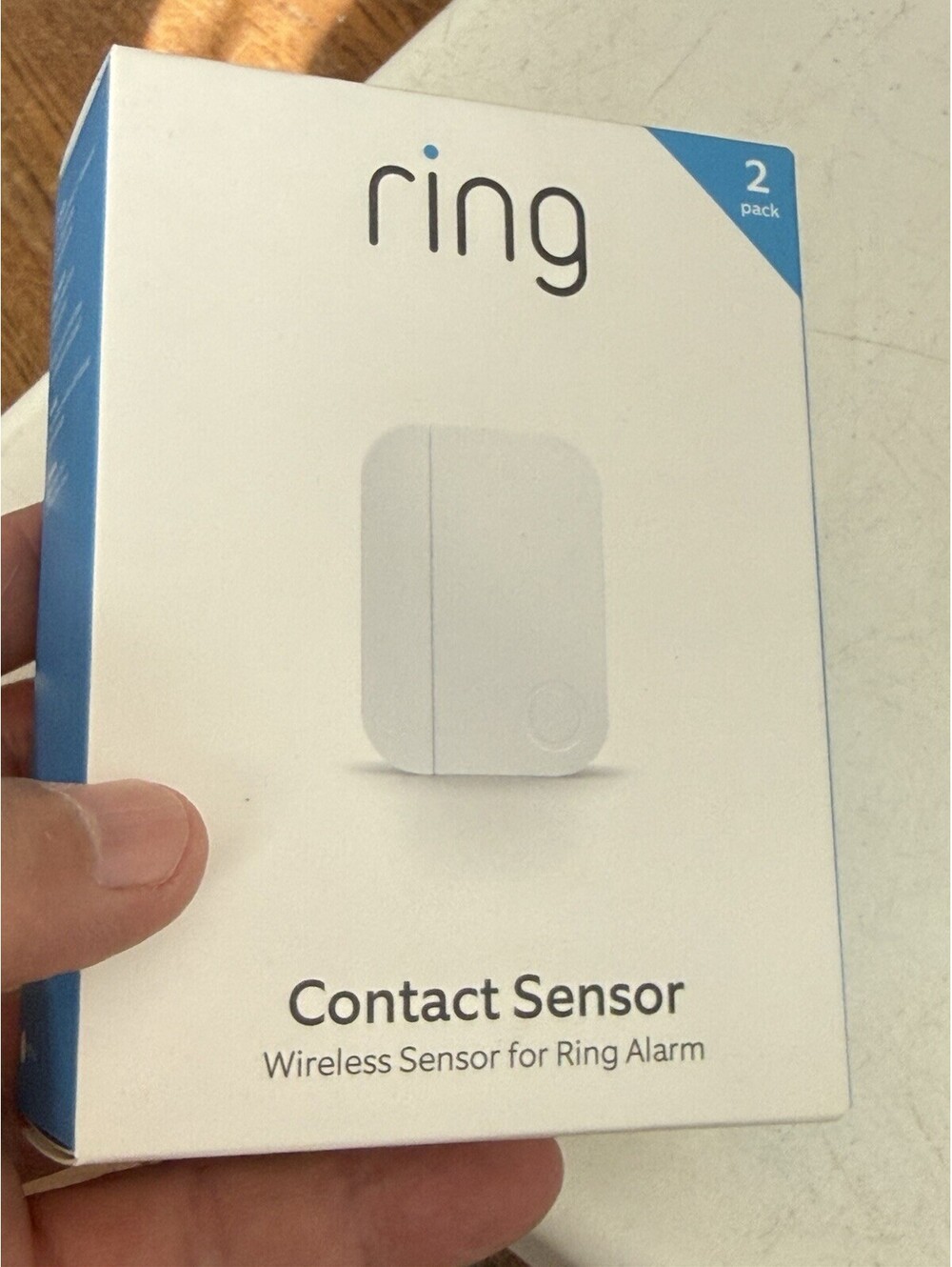 Ring Alarm Wireless Contact Sensor 2nd Gen for Door & Window (2-Pack) Senser New
